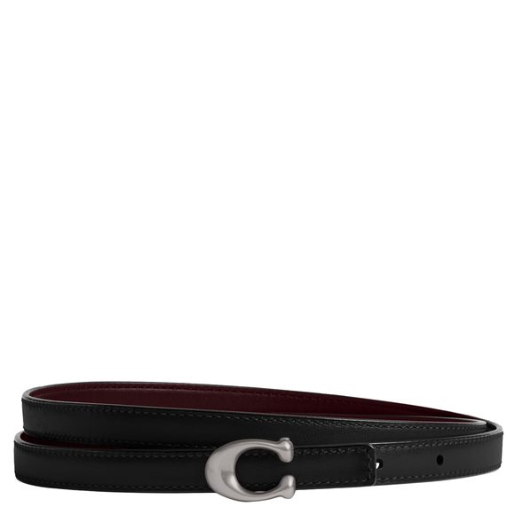 13mm Sculpted C Reversible Belt In Refined Leather🐬